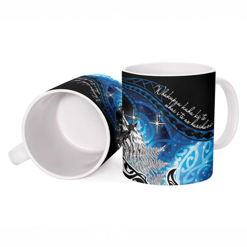 Maori Matariki Te Araroa Paikea Starry Ceramic Mug Tangaroa Whakatauki LT7 - Polynesian Pride