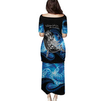 Maori Matariki Te Araroa Paikea Starry Family Matching Puletasi and Hawaiian Shirt Tangaroa Whakatauki LT7 - Polynesian Pride