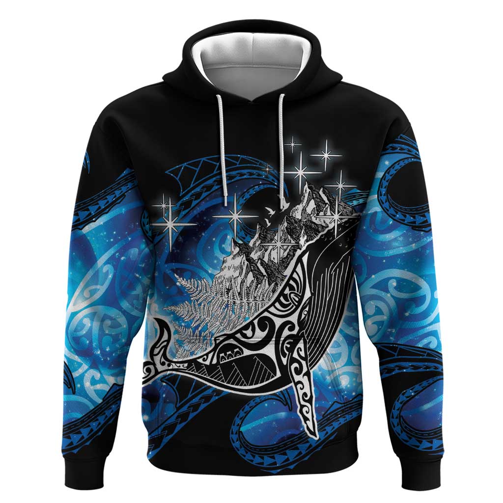 Maori Matariki Te Araroa Paikea Starry Hoodie Tangaroa Whakatauki