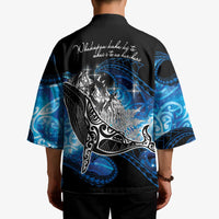 Maori Matariki Te Araroa Paikea Starry Kimono Tangaroa Whakatauki LT7 - Polynesian Pride