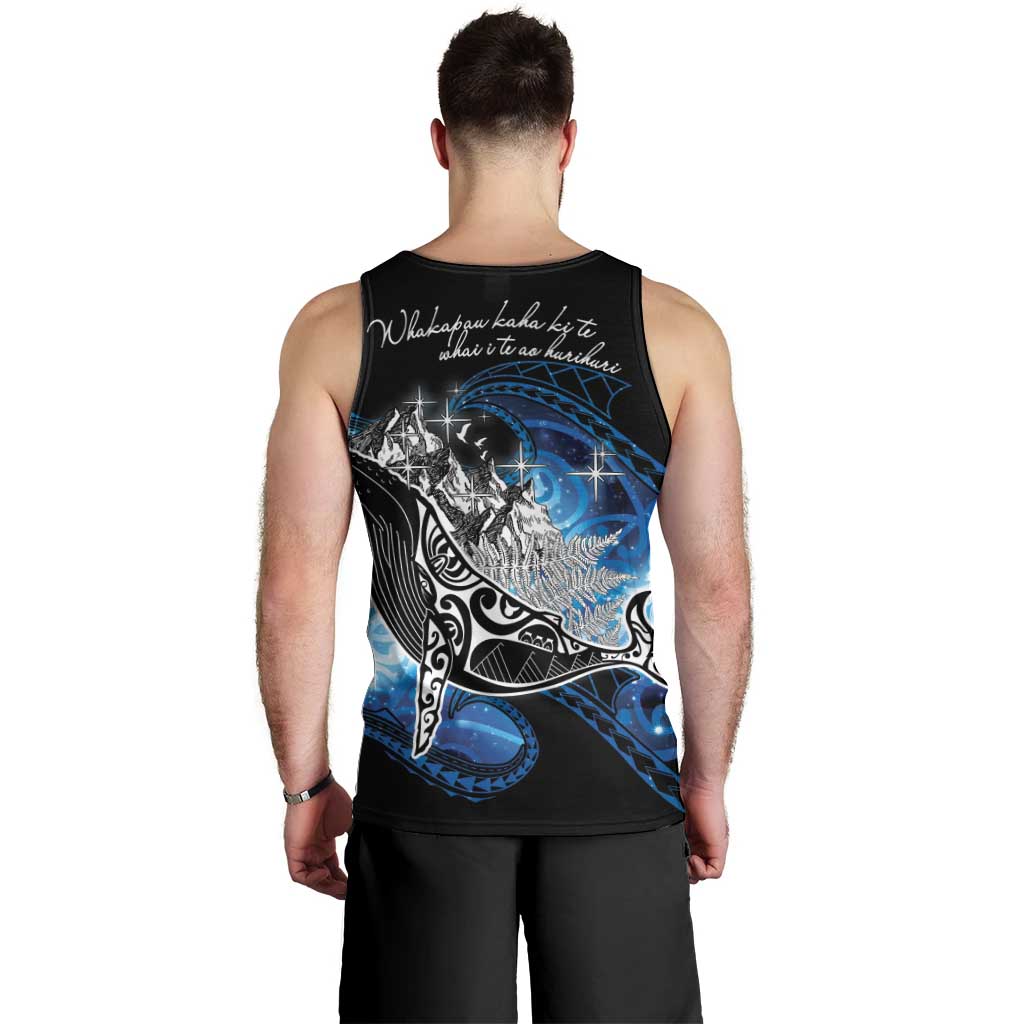 Maori Matariki Te Araroa Paikea Starry Men Tank Top Tangaroa Whakatauki LT7 - Polynesian Pride