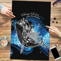 Maori Matariki Te Araroa Paikea Starry Puzzle Tangaroa Whakatauki LT7 Black - Polynesian Pride