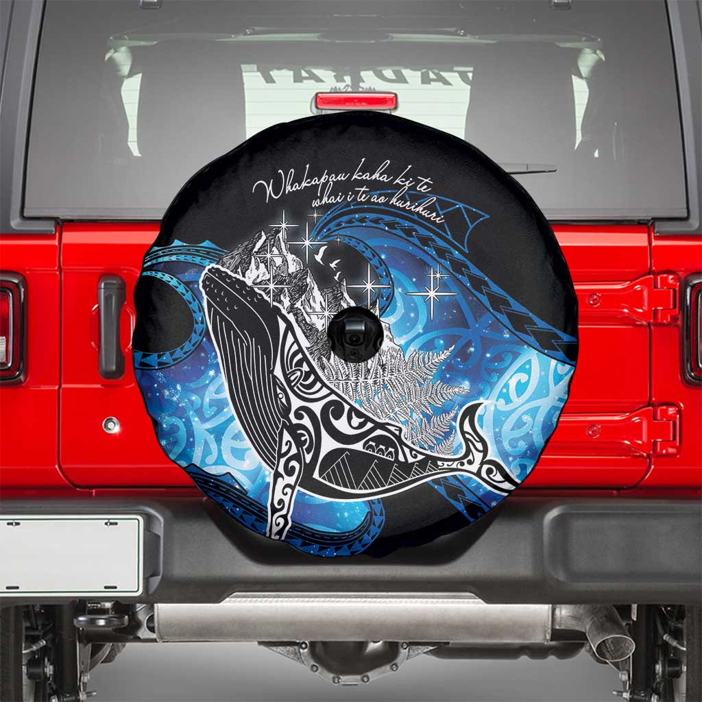 Maori Matariki Te Araroa Paikea Starry Spare Tire Cover Tangaroa Whakatauki LT7 - Polynesian Pride