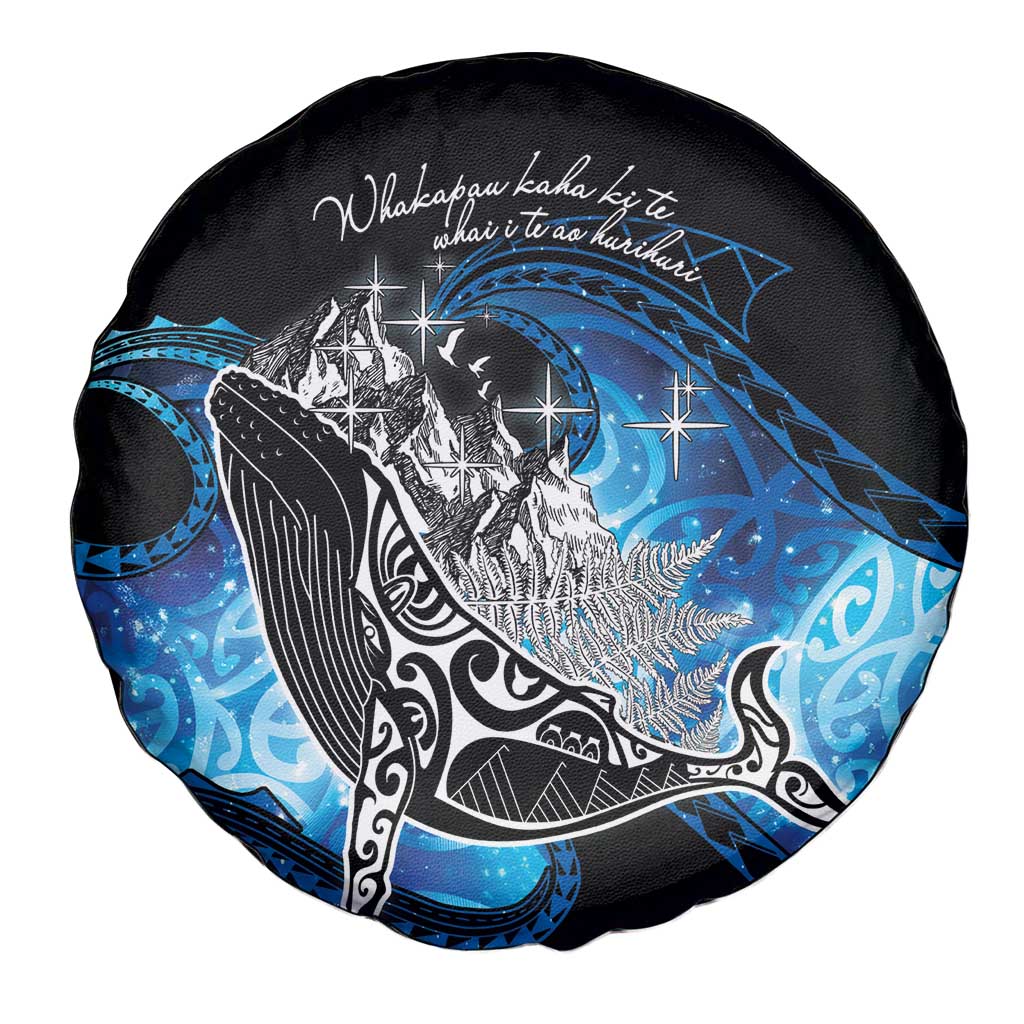 Maori Matariki Te Araroa Paikea Starry Spare Tire Cover Tangaroa Whakatauki LT7 - Polynesian Pride