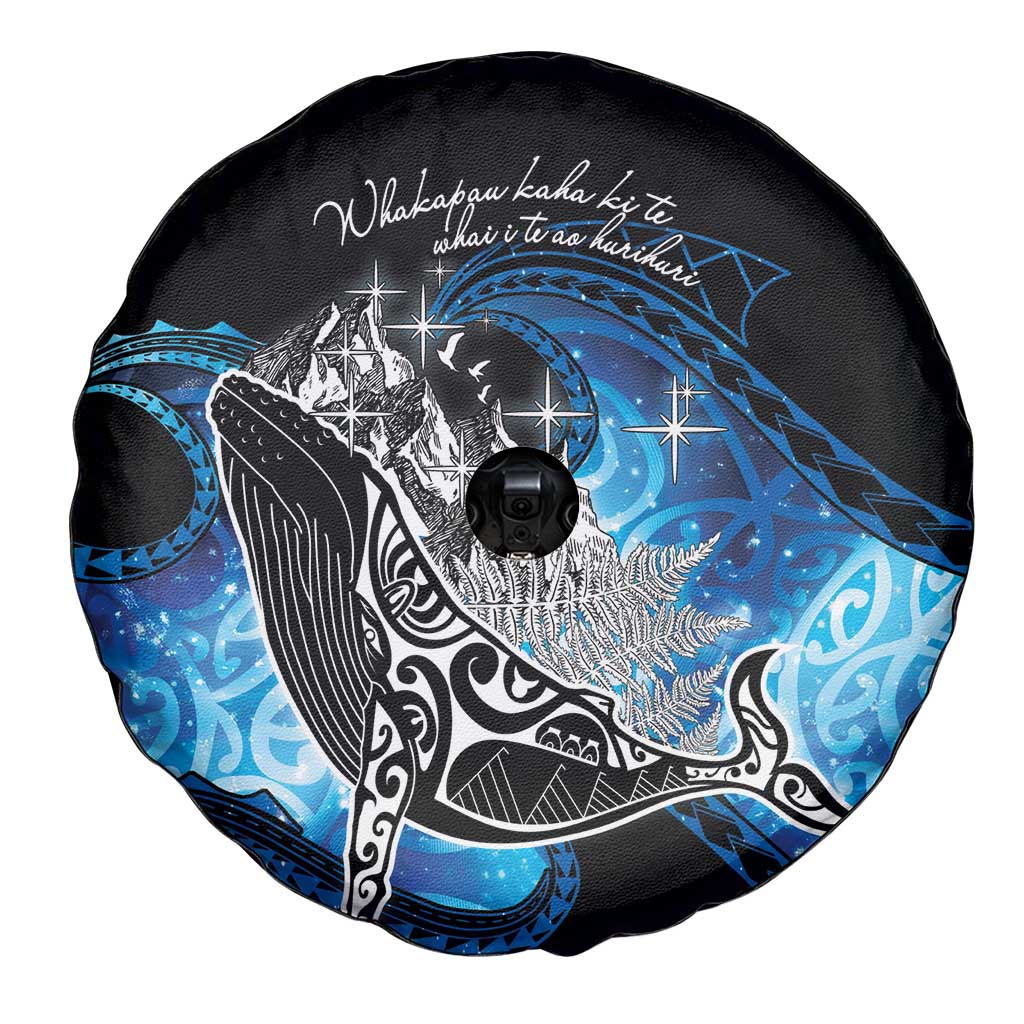 Maori Matariki Te Araroa Paikea Starry Spare Tire Cover Tangaroa Whakatauki LT7 - Polynesian Pride