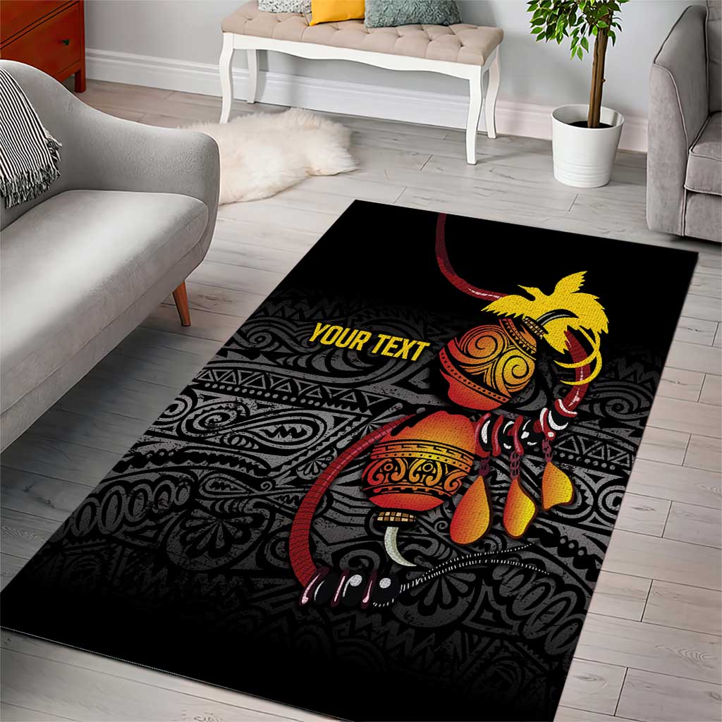 Personalized Papua New Guinea Milne Bay Area Rug Bagi Necklace Mix Lime Pot Grunge