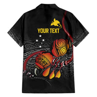 Personalized Papua New Guinea Milne Bay Family Matching Short Sleeve Bodycon Dress and Hawaiian Shirt Bagi Necklace Mix Lime Pot Grunge