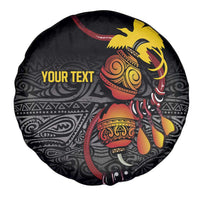 Personalized Papua New Guinea Milne Bay Spare Tire Cover Bagi Necklace Mix Lime Pot Grunge LT7 - Polynesian Pride
