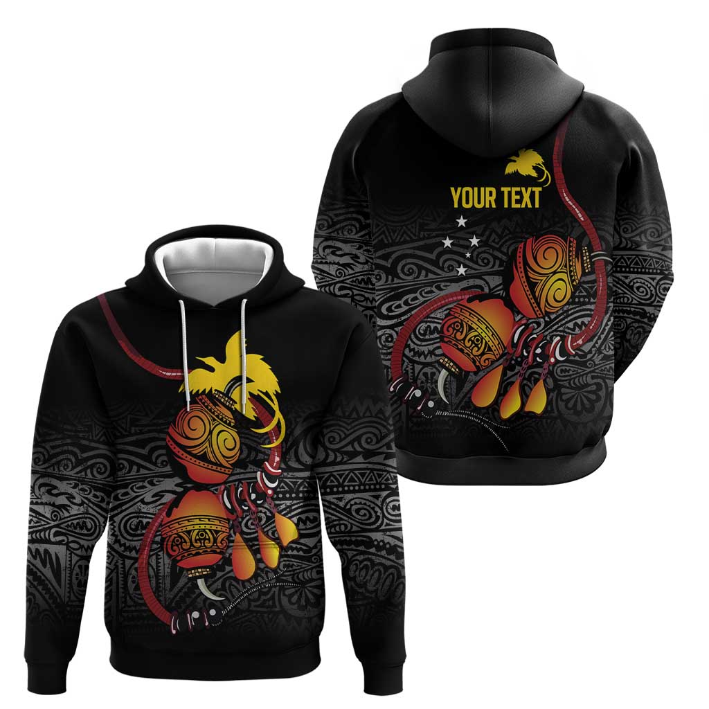 Personalized Papua New Guinea Milne Bay Zip Hoodie Bagi Necklace Mix Lime Pot Grunge LT7 - Polynesian Pride