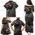 Aotearoa Maori - Australia Indigenous Family Matching Puletasi and Hawaiian Shirt Koiri Whakairo Mix Aboriginal Art - Polynesian Pride
