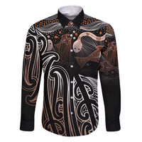 Aotearoa Maori - Australia Indigenous Family Matching Puletasi and Hawaiian Shirt Koiri Whakairo Mix Aboriginal Art - Polynesian Pride