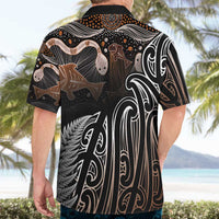 Aotearoa Maori - Australia Indigenous Hawaiian Shirt Koiri Whakairo Mix Aboriginal Art - Polynesian Pride