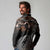 Aotearoa Maori - Australia Indigenous Long Sleeve Polo Shirt Koiri Whakairo Mix Aboriginal Art - Polynesian Pride