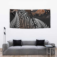 Aotearoa Maori - Australia Indigenous Tapestry Koiri Whakairo Mix Aboriginal Art LT7 - Polynesian Pride