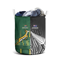 Rugby South Africa New Zealand Greatest Rivals Laundry Basket Tribal Motifs LT7 - Polynesian Pride