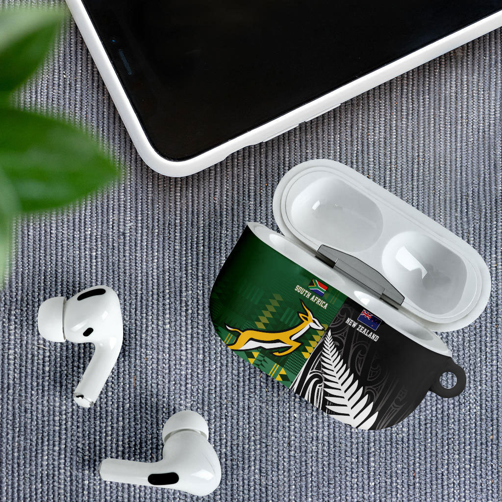 Rugby South Africa New Zealand Greatest Rivals AirPods Case Tribal Motifs LT7 - Polynesian Pride