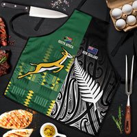 Rugby South Africa New Zealand Greatest Rivals Apron Tribal Motifs LT7 Multicolor - Polynesian Pride