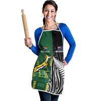 Rugby South Africa New Zealand Greatest Rivals Apron Tribal Motifs LT7 - Polynesian Pride
