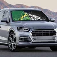 Rugby South Africa New Zealand Greatest Rivals Auto Sun Shade Tribal Motifs LT7 - Polynesian Pride