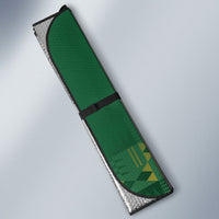 Rugby South Africa New Zealand Greatest Rivals Auto Sun Shade Tribal Motifs LT7 - Polynesian Pride