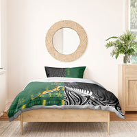 Rugby South Africa New Zealand Greatest Rivals Bedding Set Tribal Motifs LT7 - Polynesian Pride