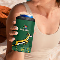 Rugby South Africa New Zealand Greatest Rivals 4 in 1 Can Cooler Tumbler Tribal Motifs LT7 - Polynesian Pride