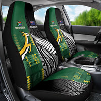 Rugby South Africa New Zealand Greatest Rivals Car Seat Cover Tribal Motifs LT7 - Polynesian Pride