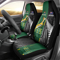 Rugby South Africa New Zealand Greatest Rivals Car Seat Cover Tribal Motifs LT7 - Polynesian Pride