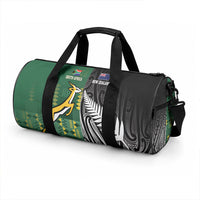 Rugby South Africa New Zealand Greatest Rivals Duffle Bag Tribal Motifs