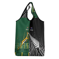 Rugby South Africa New Zealand Greatest Rivals Grocery Bag Tribal Motifs LT7 - Polynesian Pride