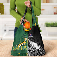 Rugby South Africa New Zealand Greatest Rivals Grocery Bag Tribal Motifs LT7 - Polynesian Pride