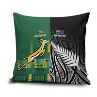 Rugby South Africa New Zealand Greatest Rivals Pillow Cover Tribal Motifs LT7 Multicolor - Polynesian Pride