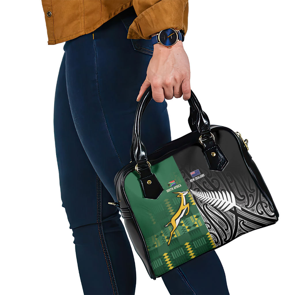 Rugby South Africa New Zealand Greatest Rivals Shoulder Handbag Tribal Motifs LT7 - Polynesian Pride