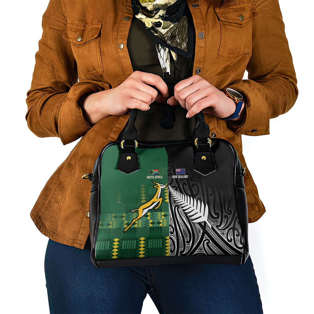 Rugby South Africa New Zealand Greatest Rivals Shoulder Handbag Tribal Motifs LT7 - Polynesian Pride