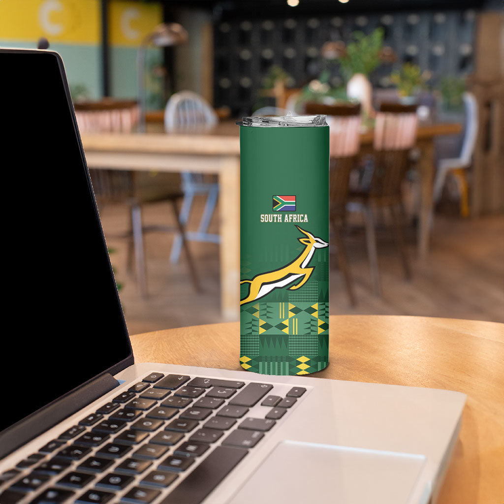 Rugby South Africa New Zealand Greatest Rivals Skinny Tumbler Tribal Motifs LT7 - Polynesian Pride