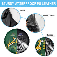 Rugby South Africa New Zealand Greatest Rivals Spare Tire Cover Tribal Motifs LT7 - Polynesian Pride