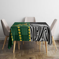 Rugby South Africa New Zealand Greatest Rivals Tablecloth Tribal Motifs LT7 - Polynesian Pride