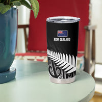Rugby South Africa New Zealand Greatest Rivals Tumbler Cup Tribal Motifs LT7 - Polynesian Pride