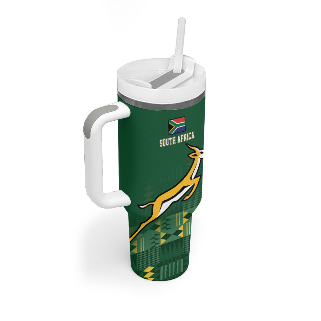 Rugby South Africa New Zealand Greatest Rivals Tumbler With Handle Tribal Motifs LT7 - Polynesian Pride
