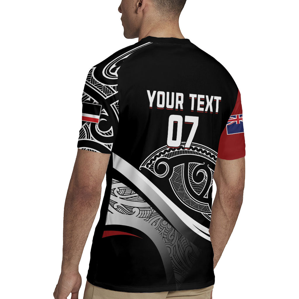 Aotearoa Maori Rugby Custom Rugby Jersey Kapa O Pango LT7 - Polynesian Pride