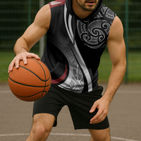 Aotearoa Maori Rugby Custom Sleeveless Hoodie Kapa O Pango LT7 - Polynesian Pride