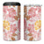 Christmas Aloha Hawaii Tiki 4 in 1 Can Cooler Tumbler Hibiscus Spring Colors - Polynesian Pride