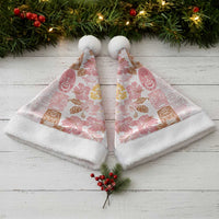 Christmas Aloha Hawaii Tiki Christmas Santa Hat Hibiscus Spring Colors - Polynesian Pride