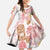 Christmas Aloha Hawaii Tiki Family Matching Mermaid Dress and Hawaiian Shirt Hibiscus Spring Colors - Polynesian Pride