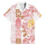 Christmas Aloha Hawaii Tiki Family Matching Mermaid Dress and Hawaiian Shirt Hibiscus Spring Colors - Polynesian Pride