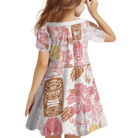 Christmas Aloha Hawaii Tiki Family Matching Tank Maxi Dress and Hawaiian Shirt Hibiscus Spring Colors - Polynesian Pride