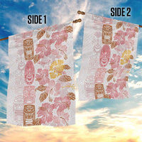 Christmas Aloha Hawaii Tiki Garden Flag Hibiscus Spring Colors - Polynesian Pride