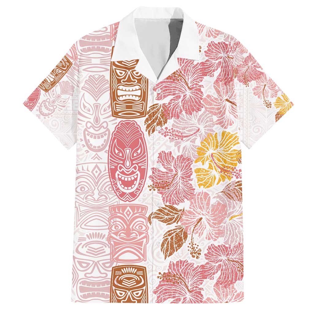 Christmas Aloha Hawaii Tiki Hawaiian Shirt Hibiscus Spring Colors - Polynesian Pride