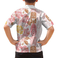 Christmas Aloha Hawaii Tiki Hawaiian Shirt Hibiscus Spring Colors - Polynesian Pride