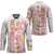 Christmas Aloha Hawaii Tiki Hockey Jersey Hibiscus Spring Colors - Polynesian Pride